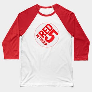 Red5 Network Logo Baseball T-Shirt